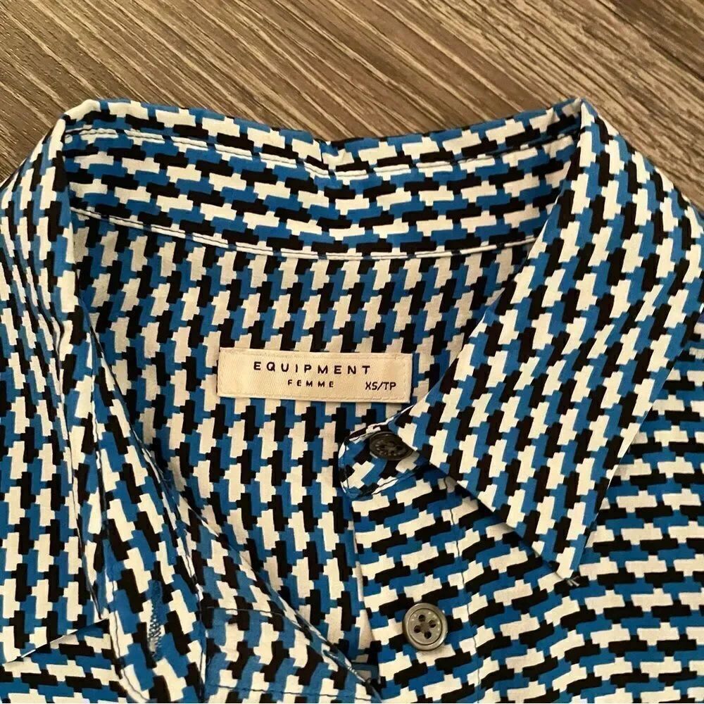 Equipment silk button down  - Picture 4 of 9